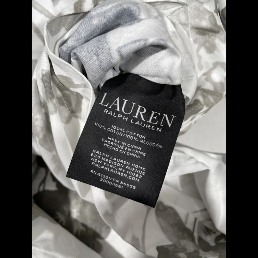 NIB Lauren Ralph 3PC Flora Full/Queen duvet‎ set